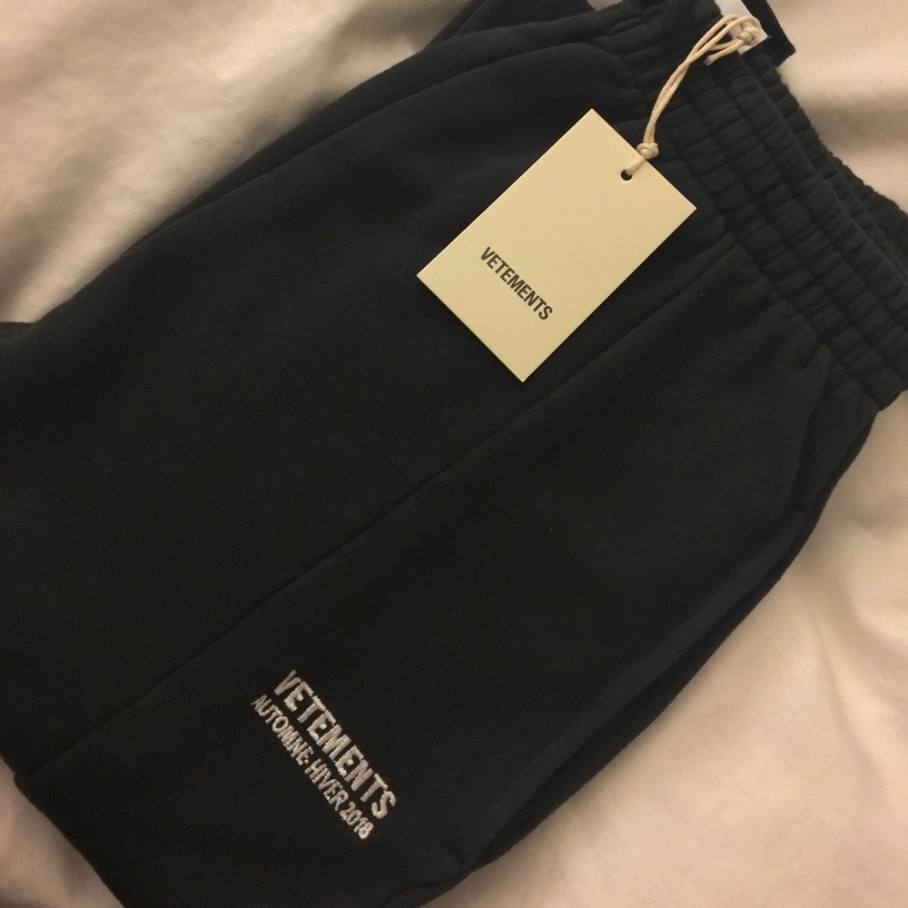 Vetements Jogger Pants 2018